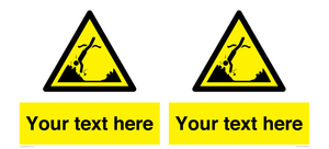 Custom Warning submerged objects